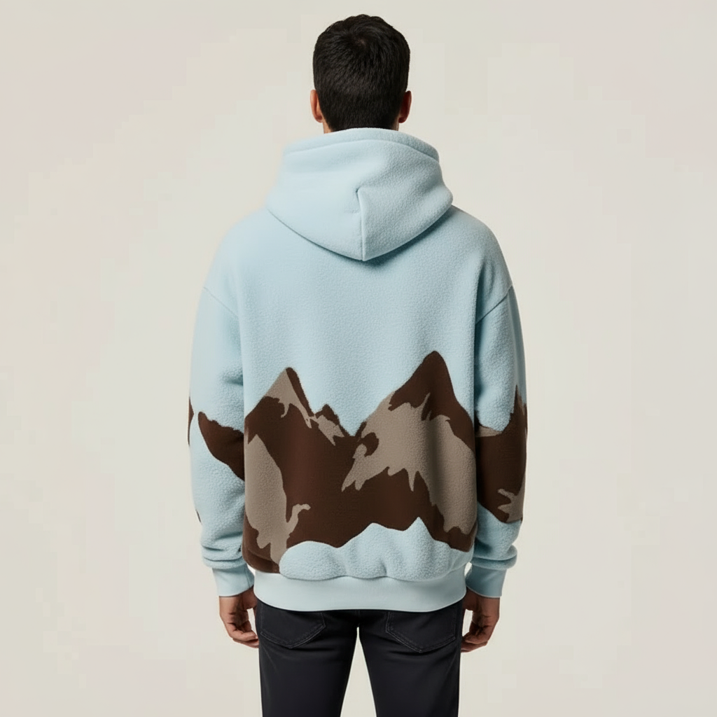 Cima di Stile: La Felpa "Mountain Echo"