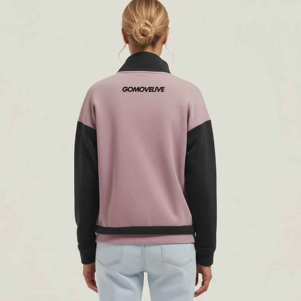 Elevate your casual style with the "Soft Block" Fleece Jacket.