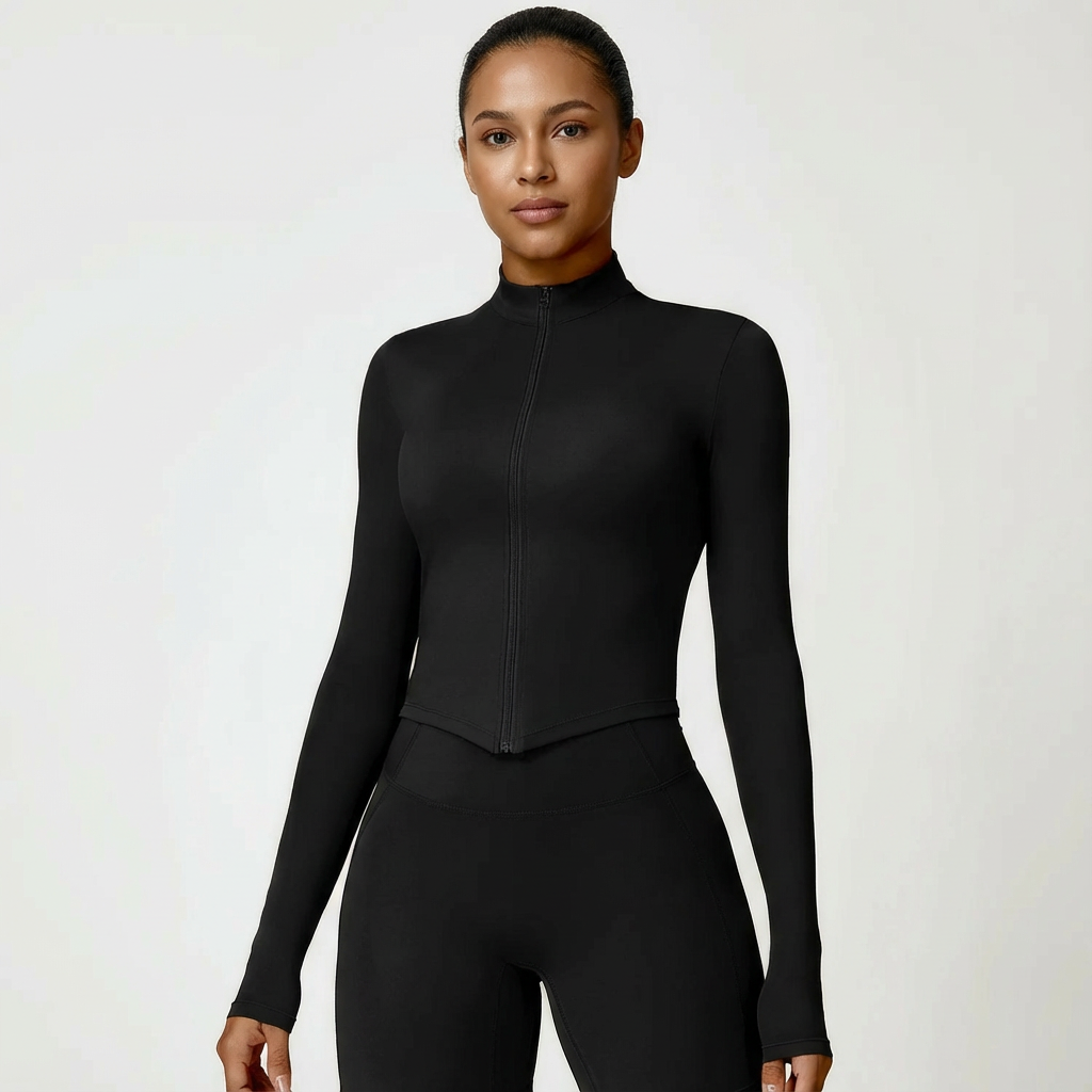 Second Skin — Giacca Tecnica Slim Zip