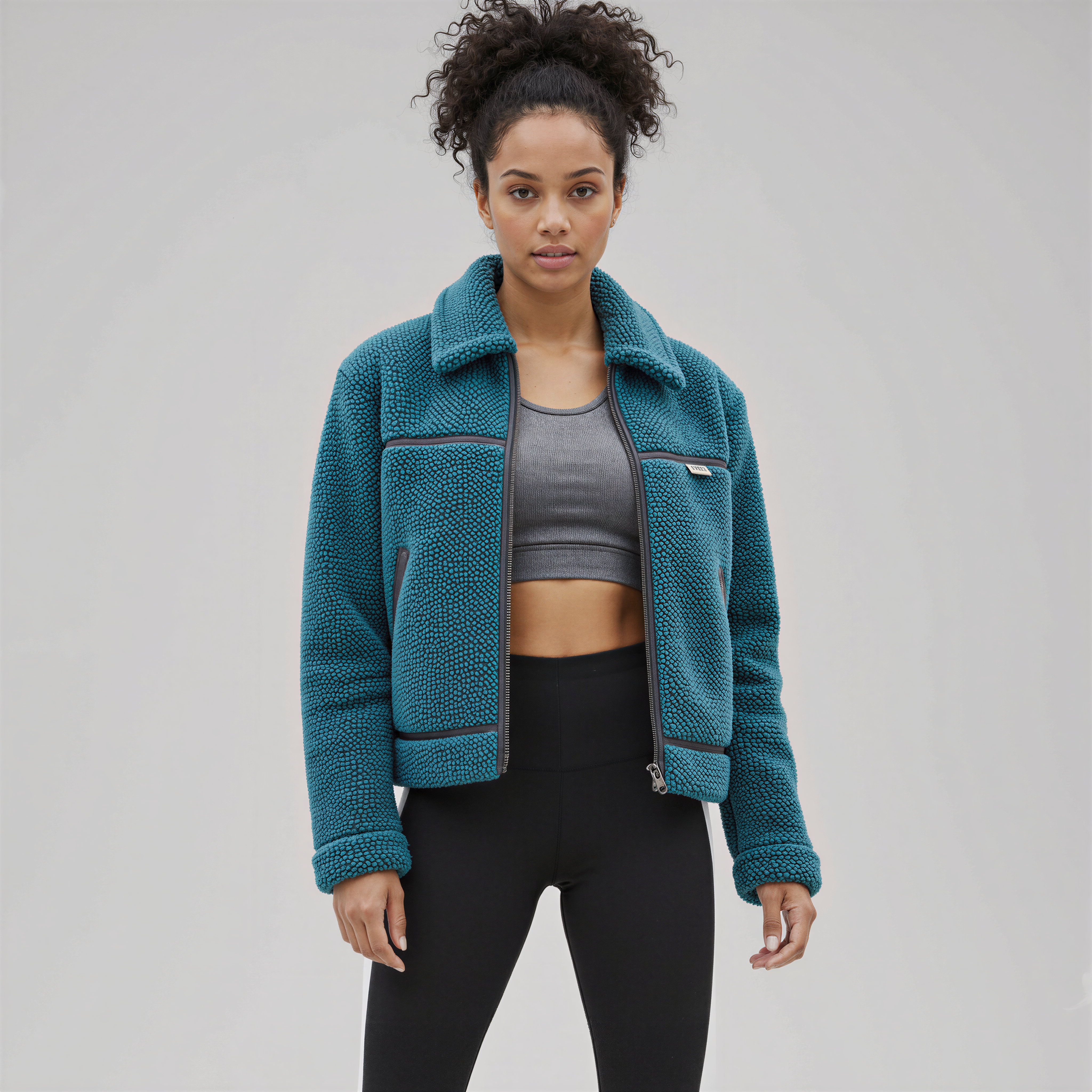GO Arctic Flow – Giacca tecnica in fleece strutturato