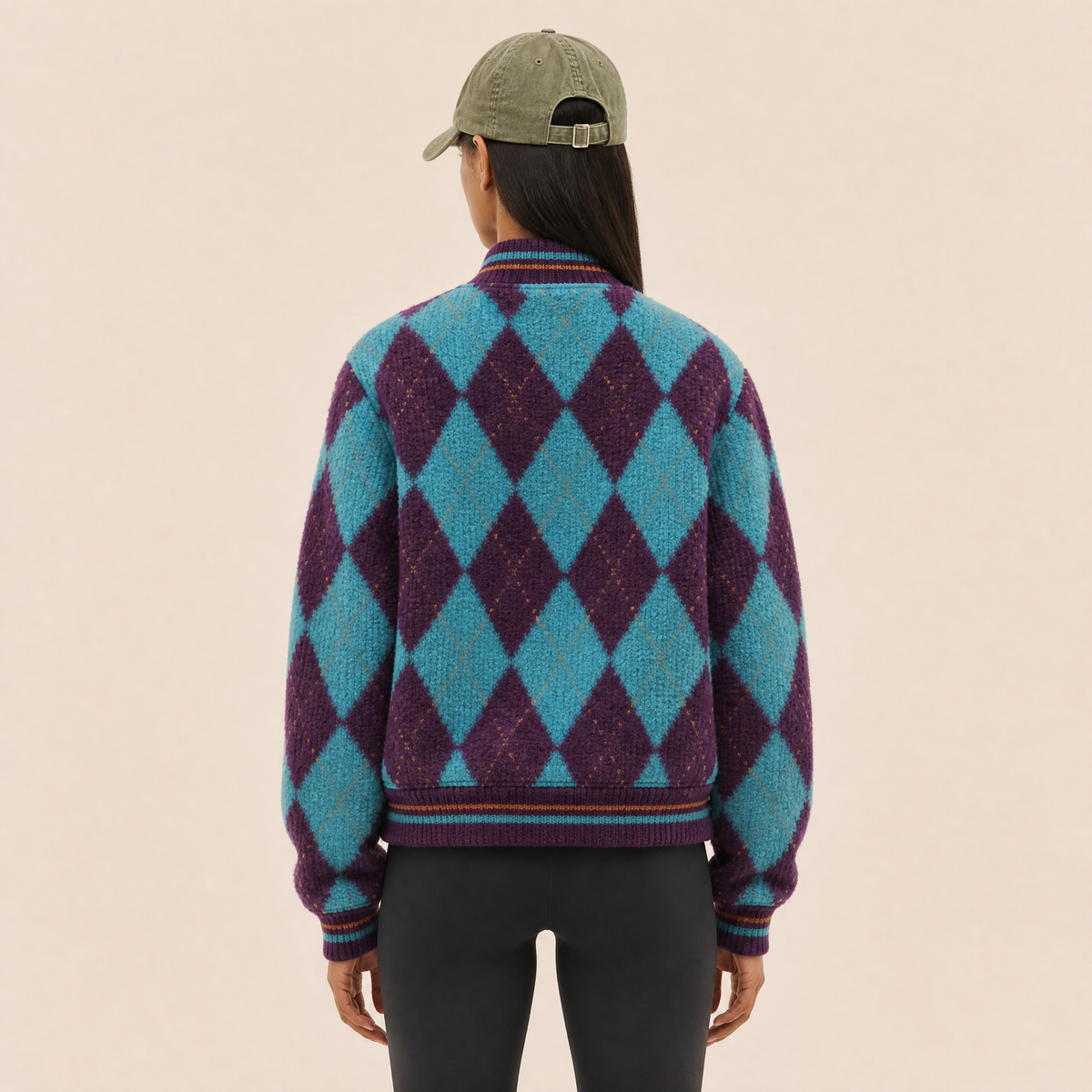 Giacca bomber varsity
