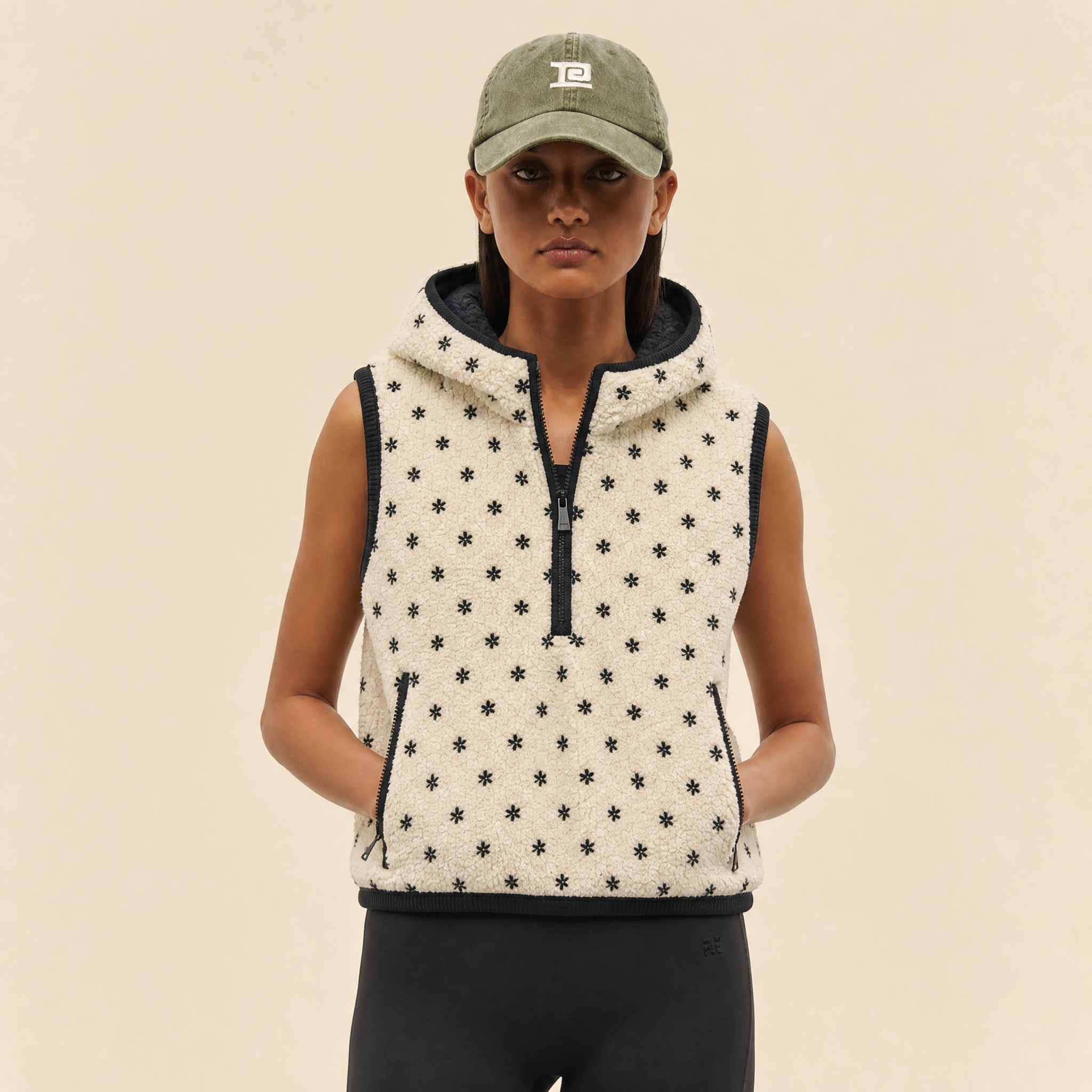 Il Gilet Hoodie Stellato