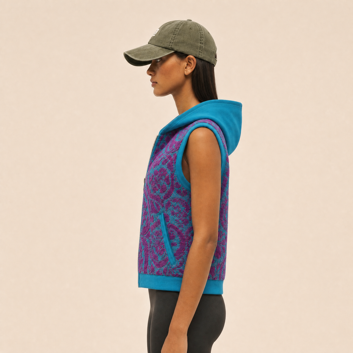 Paisley Energy Vest – Color and Character in Motion